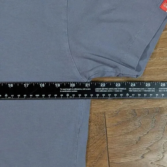 Jungles‎ Mens Bandana SS Tee Men's Sz Medium Blue Gray - Picture 6 of 8